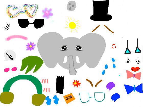 Elephant dress up!! 1