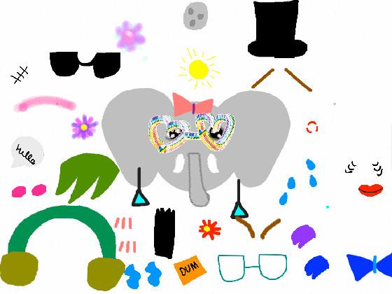 Elephant dress up!! 1