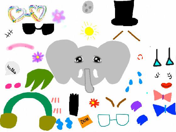 Elephant dress up!! 1