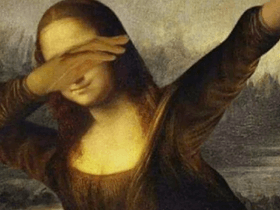 Mona Lisa dabbing