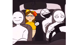 Draw your OC in the car!🚗