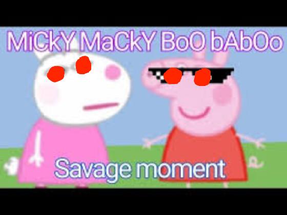 Peppa Pig Miki Maki Boo Ba Boo Song HILARIOUS  1