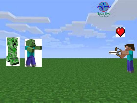 Minecraft shooter 1