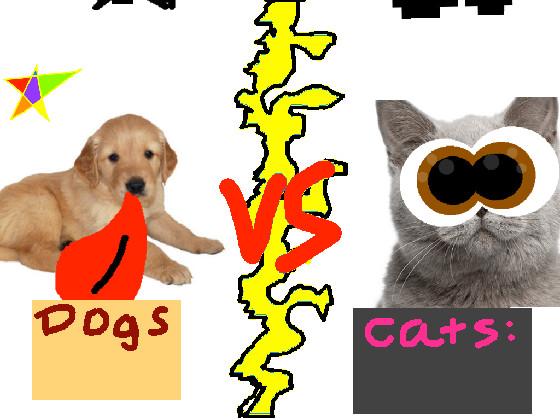 Dogs vs Cats!!🐈🐕 1