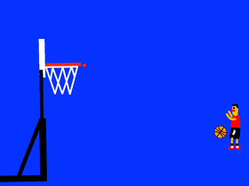 shoot basketball