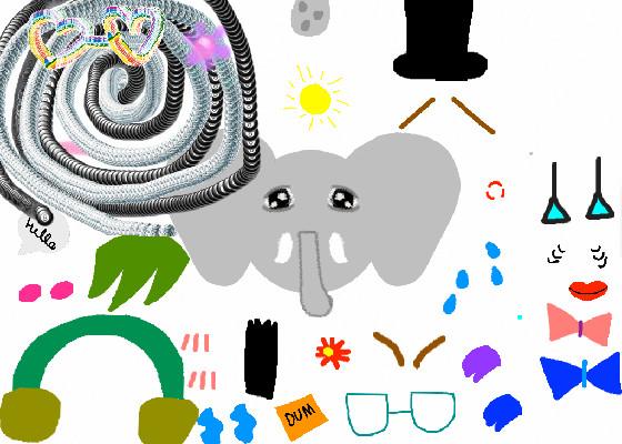 Elephant dress up!! 1