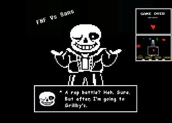 FNF Vs Sans Demo 1