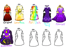 re:🏵design a dress🏵 1 1