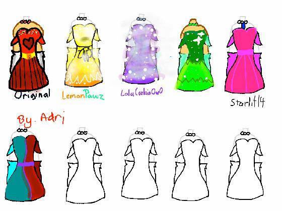 Re:re:🏵design a dress🏵 1