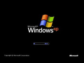 windows xp loading screen