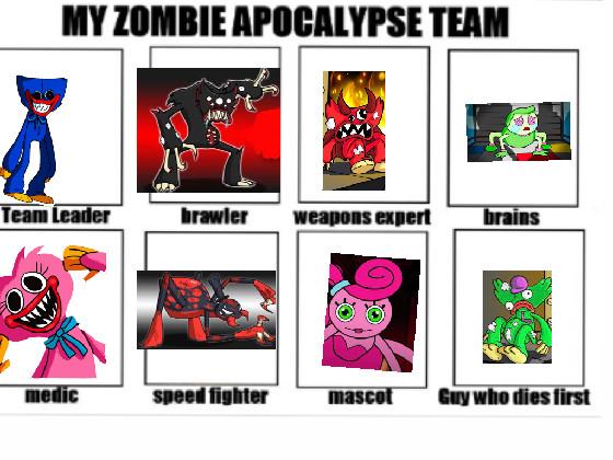 My Zombie Apocalypse Team 1