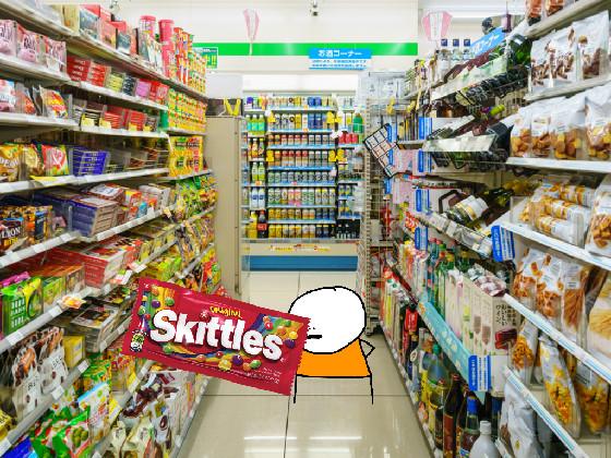 i want some skittles… 1