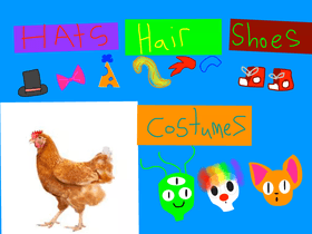 chicken dress up