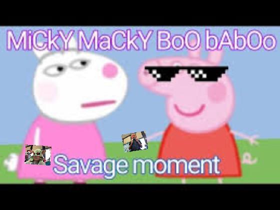 Peppa Pig Miki Maki Boo Ba Boo Song HILARIOUS  1