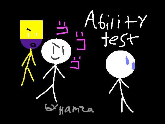 ability test