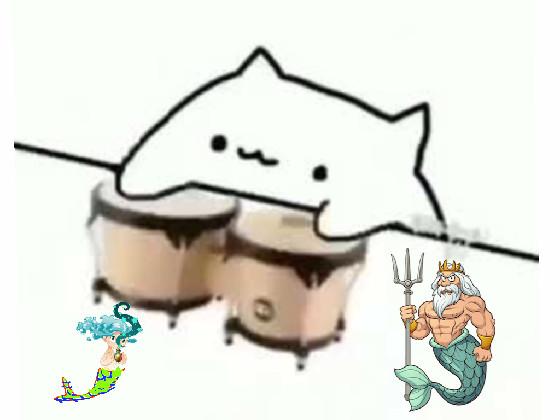 Bongo Cat Meme cute 1