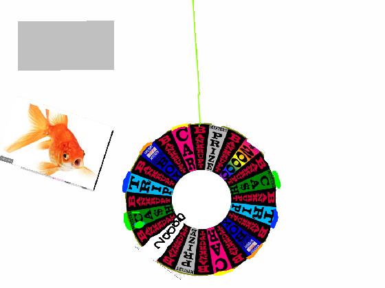 Cash Wheel Of Fortune with fish