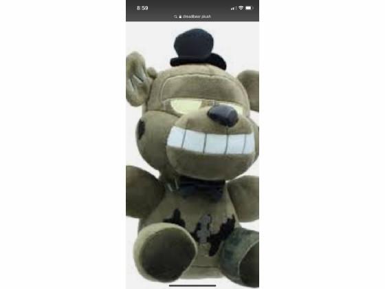 plush dreadbear jumpscare