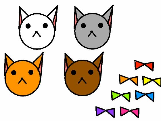 Four Cats Dress Up