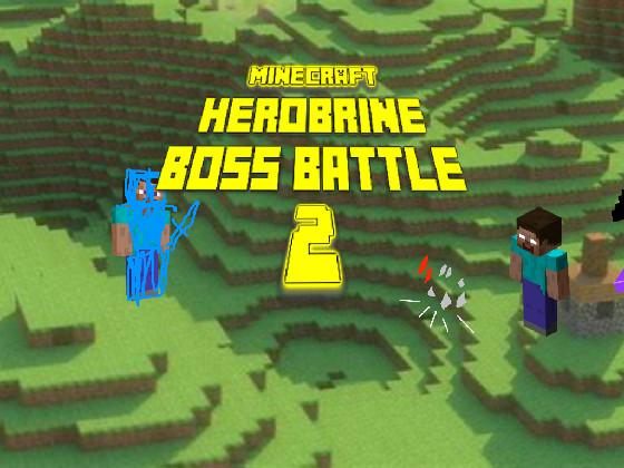 Minecraft boss battle 