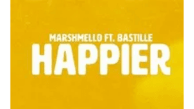 MARSHMELLO FT. BASTILLE HAPPIER SONG