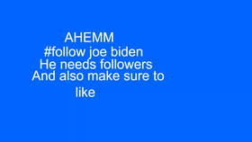 follow joe biden