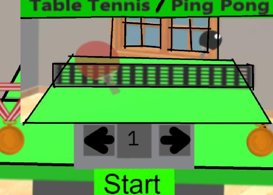 3D Table Tennis / Ping Pong