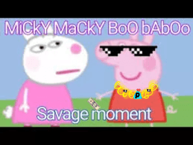Peppa Pig Miki Maki Boo Ba Boo Song HILARIOUS  to all people
