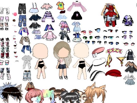  ♥️Gacha Life dress up♥️ 1 1