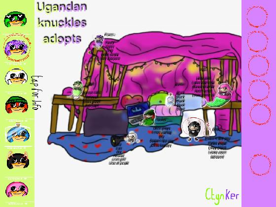 re:Ugandan Knuckles adopts! by Ctynker!