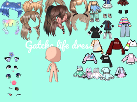 Gatcha life dressup