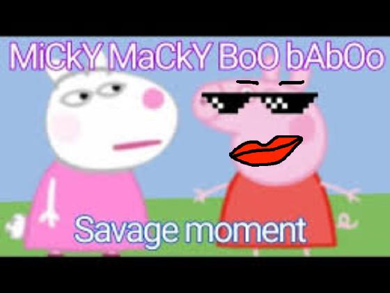 Peppa Pig Miki Maki Boo Ba Boo Song HILARIOUS  1 1 1 1 1 1 1