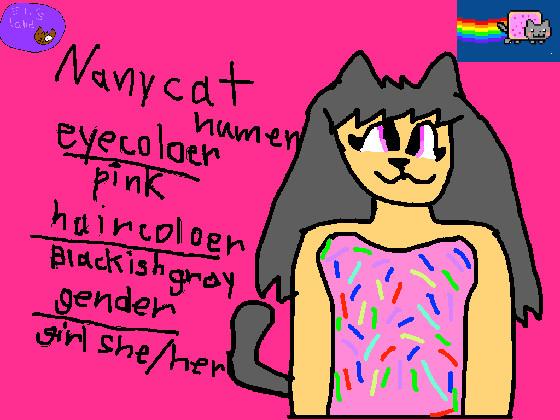 Nyan Cat humen made by Ellie