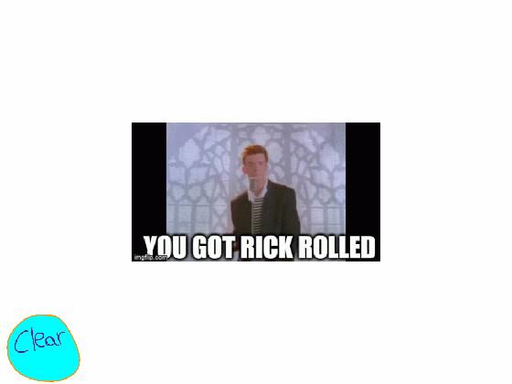 Rick roll spinner