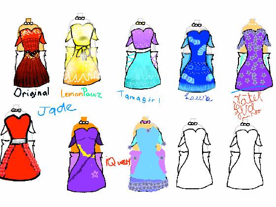 re:🏵design a dress🏵 1 1