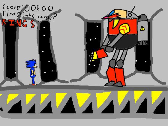 Sonic eggman fight 1 1