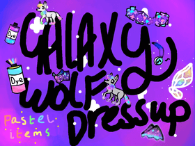 Galaxy wolf dressup