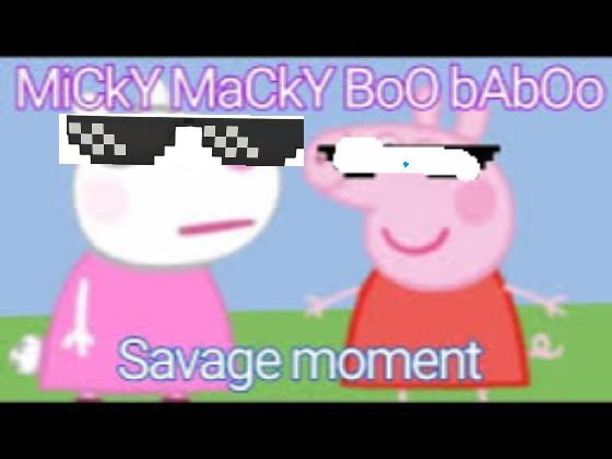 Peppa Pig Miki Maki Boo Ba Boo remake 1