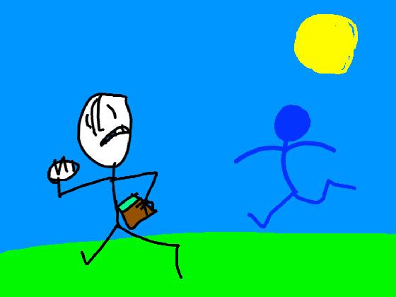 the running stickman