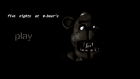 five nights at b-bear´s