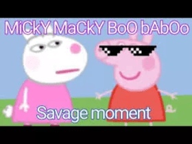 Peppa Pig Miki Maki Boo Ba Boo Song HILARIOUS  1 1