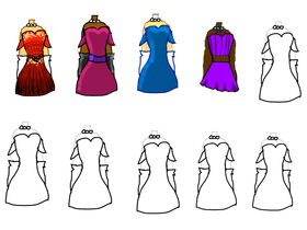 🏵design a dress🏵 By multiple people