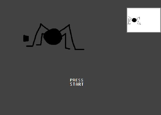 tiny pixel vs giant spider