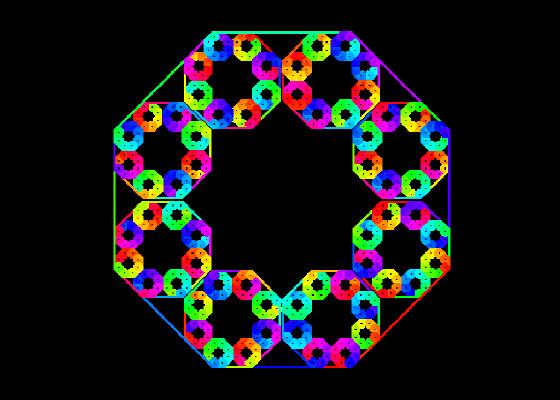 Sierpinski Octigon 1