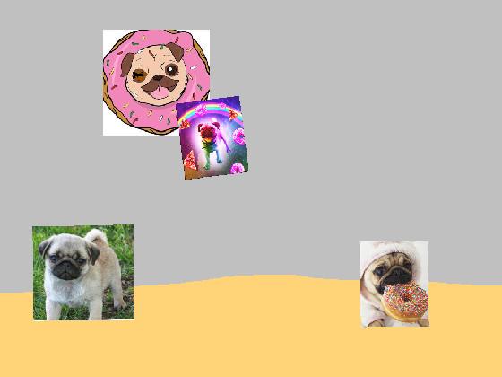 Donut Pug Math - Medium