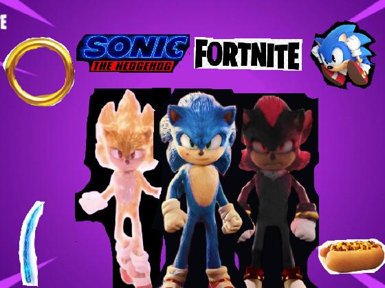 Sonic + Fortnite