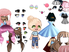 ☁️ Gacha life dressup!