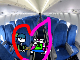 a trip on da plane