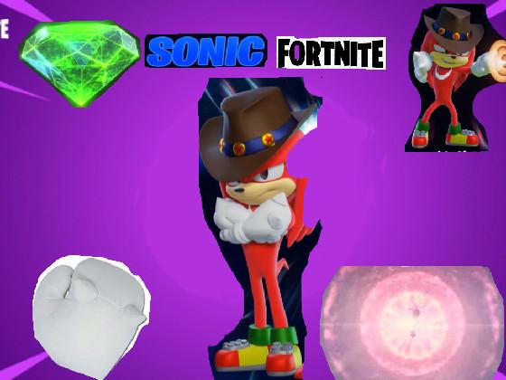 Sonic + Fortnite