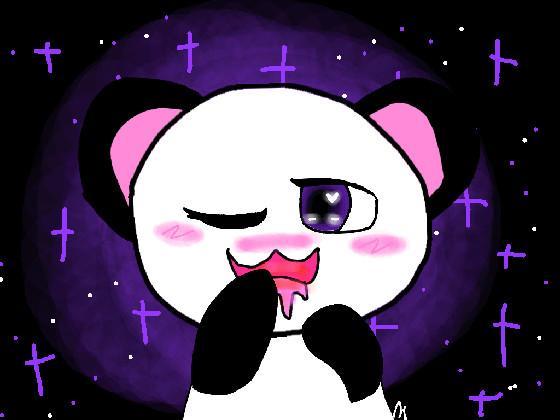 really cute panda